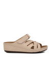 Beige Womens Slippers 09-977 Z
