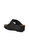 Black Womens Slippers 09-978 Z