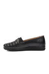 Black Wide Mold Gel Sole Anatomic Womens Casual Shoes 118 Z