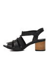 Siyah  Kadın Topuklu Sandalet 1857227Y Z
