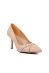 Beige Womens High Heel Shoes 248154 Z