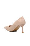 Beige Womens High Heel Shoes 248154 Z