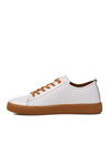 White Genuine Leather Mens Casual Shoes 274055 M