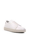White Genuine Leather Mens Casual Shoes 274063 M