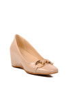 Beige Womens High Heel Shoes 312078 Z