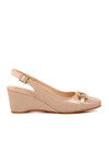 Beige Womens High Heel Shoes 312083 Z
