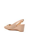 Beige Womens High Heel Shoes 312083 Z