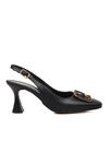 Black Womens High Heel Shoes 312112 Z
