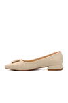 Beige Womens Ballerinas 314119 Z