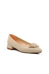 Beige Womens Ballerinas 314119 Z