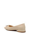 Beige Womens Ballerinas 314119 Z