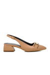 Nude Womens High Heel Shoes 326185 Z