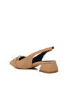 Nude Womens High Heel Shoes 326185 Z