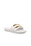 White Womens Slippers 335171 Z