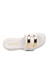 White Womens Slippers 335171 Z