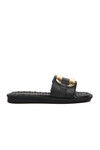 Black Womens Slippers 335171 Z