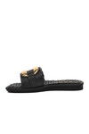 Black Womens Slippers 335171 Z