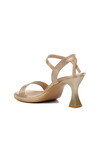 Altın  Kadın Topuklu Sandalet 336472 Z
