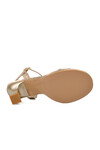 Altın  Kadın Topuklu Sandalet 336472 Z