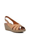Nude Womens Flat Sandals 390244 Z