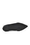 Black Slim Fit Womens Ballerinas 491064 Z