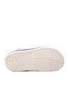 Ecru-Blue-White Womens Slippers 5001-TG