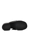Black Womens High-Heeled Slippers 523004 Z