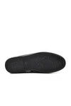 Black Genuine Leather Gel Sole Mens Casual Shoes 803 M