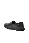 Black Genuine Leather Anatomic Womens Casual Shoes 9488 Z