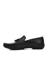 Siyah Hakiki Deri Erkek Loafer Ayakkabı D7218 M