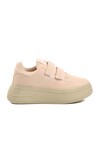 Beige Womens Sneakers Dnp-2106 G