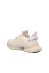 White Faux Leather Mens Sneakers DNP-2358 M
