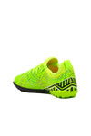 Yellow Elastic Ankle Childrens Artificial Turf Shoes FH-241-129