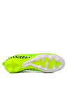 Neon Yellow Artificial Leather Mens Cleats MK-241-129 M