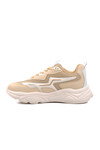 Beige-White Womens Sneakers 026 Z