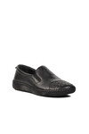 Black Genuine Leather Womens Casual Shoes Premium 04132 Z