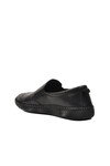Black Genuine Leather Womens Casual Shoes Premium 04132 Z