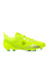  Neon Yellow Artificial Leather Mens Cleats MK-241-126 M