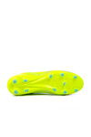 Neon Yellow Artificial Leather Mens Cleats MK-241-126 M