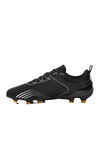 Black Artificial Leather Mens Cleats MK-241-126 M