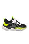 Black-F.Yellow-White Childrens Sneakers 1651 F