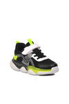 Black-F.Yellow-White Childrens Sneakers 1651 F