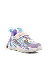 Lilac Childrens Sneakers 1666 F