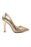 Gold Womens High Heel Shoes 22240389 Z