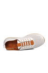 White Genuine Leather Anatomic Womens Casual Shoes 24058 Z