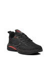 Black Textile Mens Sports Shoes 24204 M
