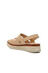 Bej  Kadın Düz Sandalet 24340228Y Z