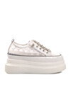 White High Sole Womens Sneaker 24Y345-9 Z