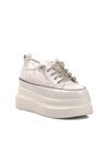 White High Sole Womens Sneaker 24Y345-9 Z