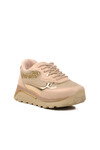 Beige Womens Sneakers 303 Z